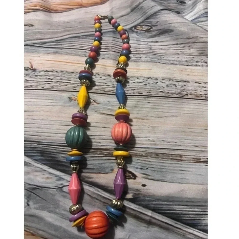 Beautiful Colorful Beaded Necklace